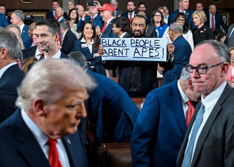 ‘I stood alone’: Dem escorted from SOTU speaks out after dramatic challenge to Trump
