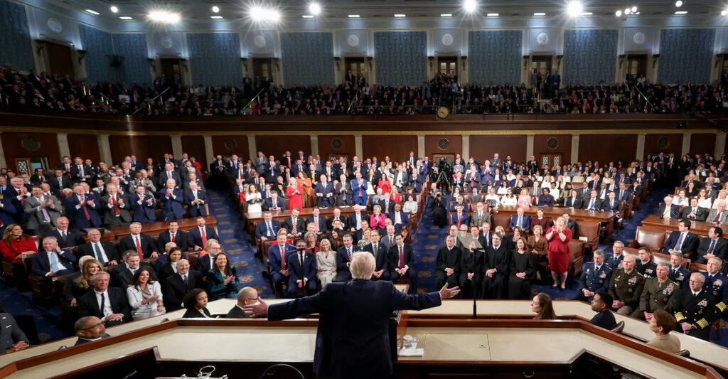 President Trump’s State-of-the-Union Variety Show