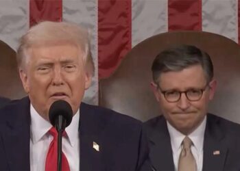 ‘Mike Johnson getting weaker by the day’ after State of the Union antics: MS NOW host