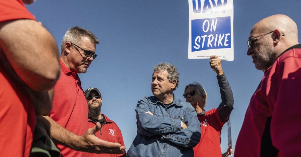 Sherrod Brown Is Grinding It Out