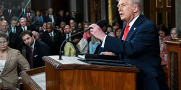 As the President rambles, Democrat congresswoman walks out of State of the Union