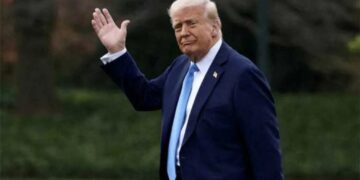 Eyebrows raised by Trump’s ‘truly strange’ disappearing act after new Epstein bombshell