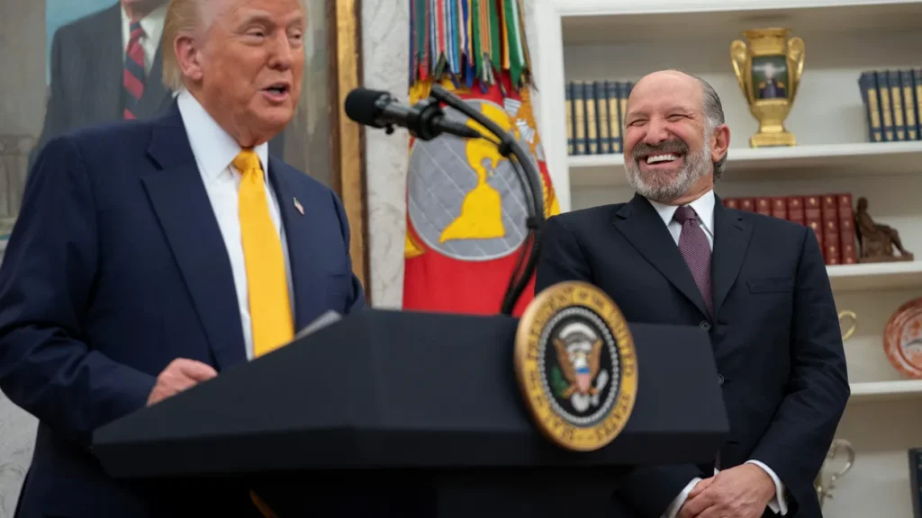 Trump DOJ admits pulling photo of embattled Cabinet member with Epstein