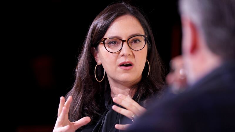 WASHINGTON, DC - JANUARY 18: The Free Press' Honestly with Bari Weiss (pictured) hosts Senator Ted Cruz presented by Uber and X on January 18, 2025 in Washington, DC.