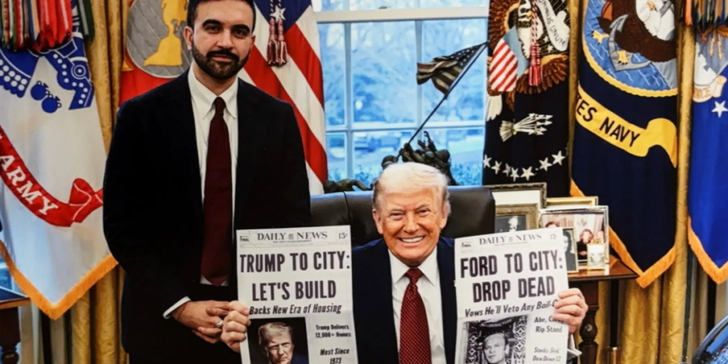 How Zohran Mamdani and his fake newspaper charmed Trump, led to promise of major housing deal