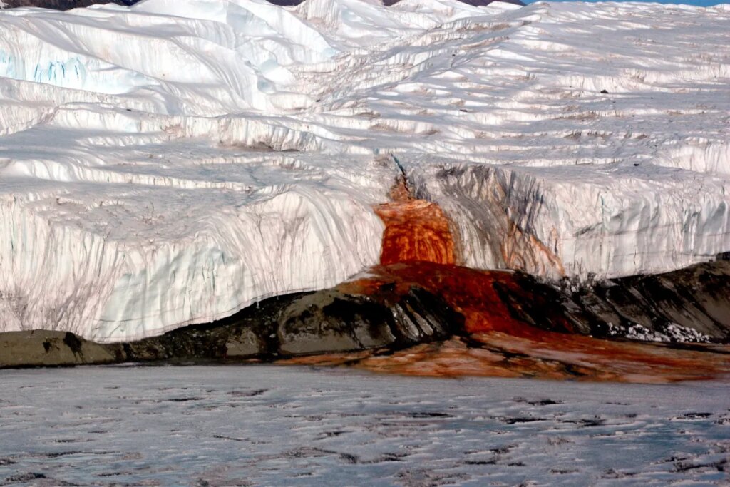 There’s a Perfectly Reasonable Explanation for Antarctica’s Waterfall of Blood