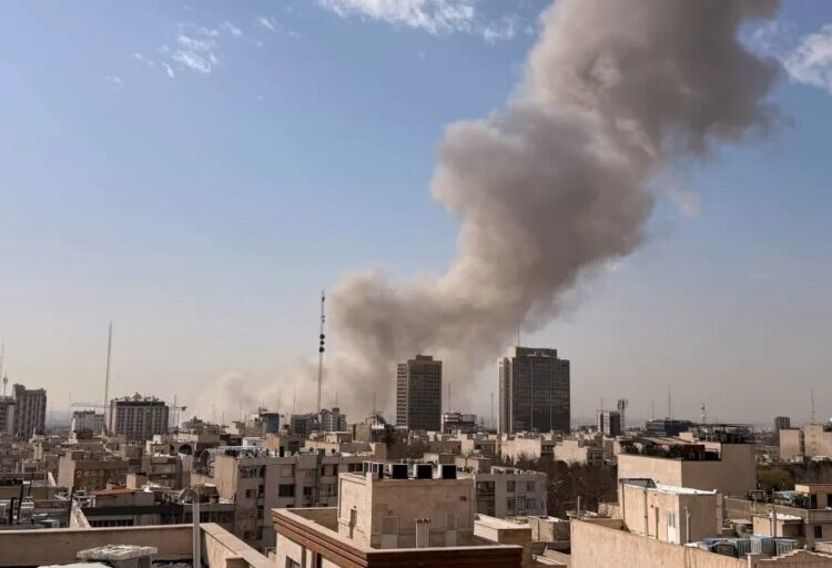 U.S. and Israel launch airstrikes against Iran after enormous military build-up in the Mideast, risking wider regional conflict