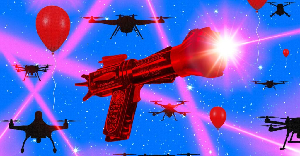 Wait—Laser Guns Are Real Now?