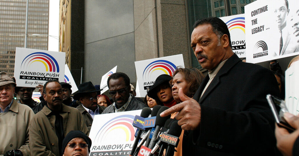 Jackson’s Rainbow PUSH Coalition Was a Powerful Advocate for His Politics