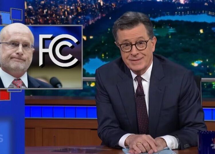 Colbert Doesn’t Give an FCC About Calling Out CBS