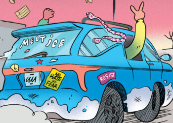 In the Resistance, We Drive Minivans