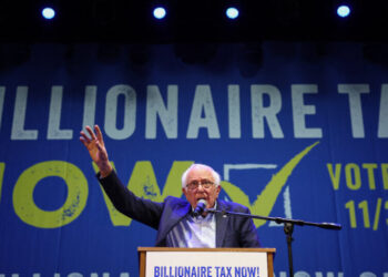 Bernie Sanders Urges Support of California Billionaire Tax at Los Angeles Rally