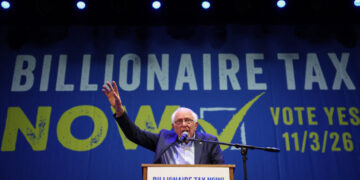 Bernie Sanders Urges Support of California Billionaire Tax at Los Angeles Rally