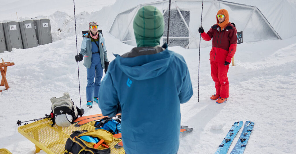 Backcountry Skiers Carry a Variety of Safety Gear
