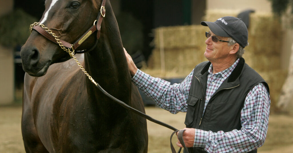 John Shirreffs, 80, Dies; Trainer of a Nearly Perfect Horse