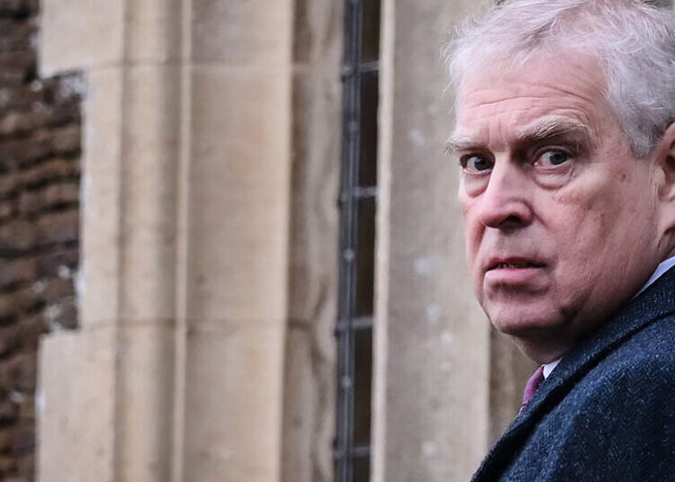 Former Prince Andrew Is Accused of Misconduct in Public Office