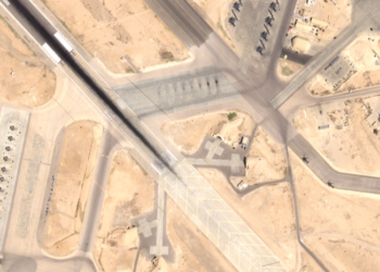 Dozens of U.S. Planes Are at Jordan Base, Satellite Images and Flight Data Show