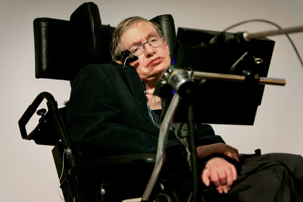 Physicist Stephen Hawking