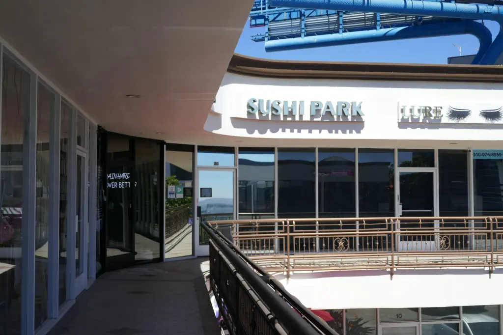 Sushi Park Restaurant, a popular celebrity spot in Los Angeles.