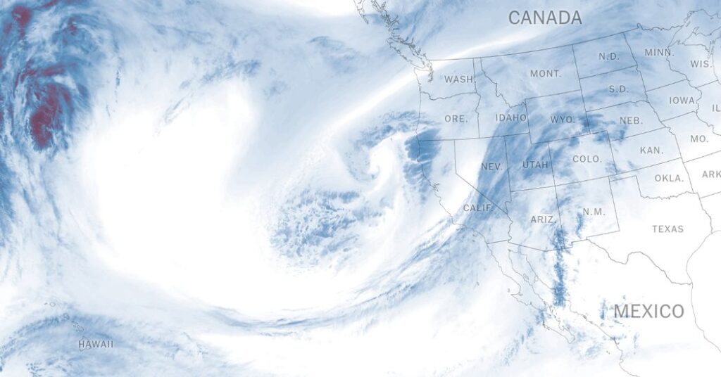 Winter Storms Could Bring 8 Feet of Snow to Parts of California
