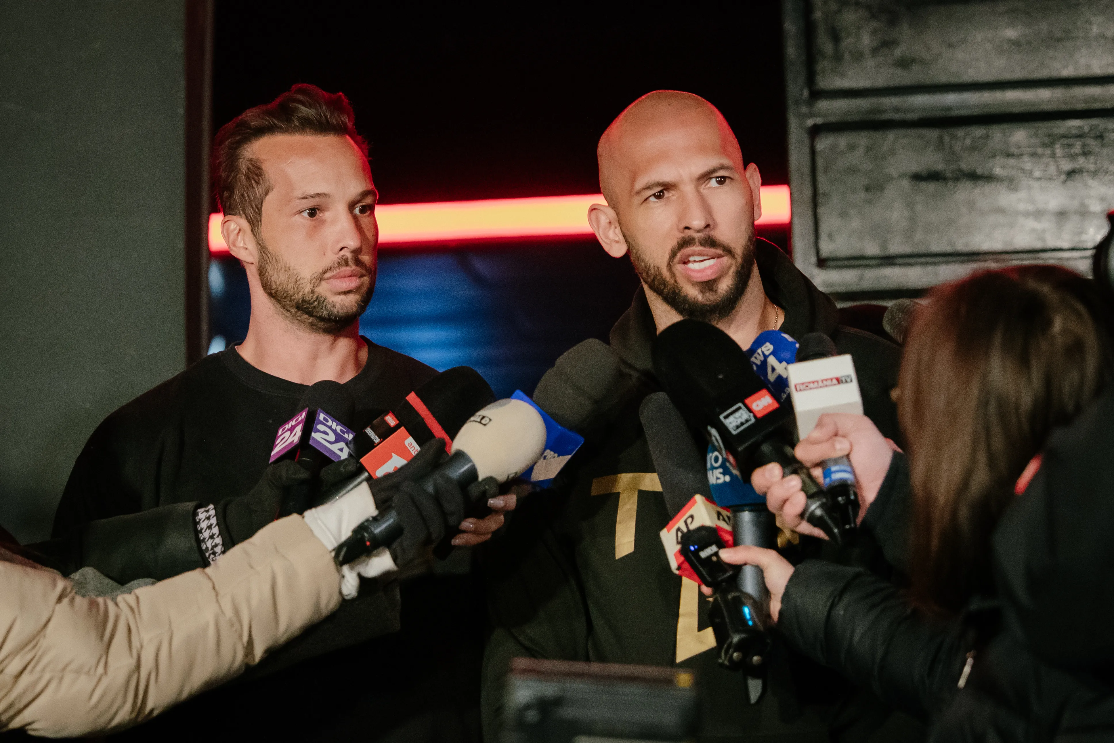 Andrew Tate, Tristan Tate