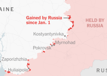 Russia Nears Capture of Key Ukrainian Towns After Year of Grinding Assaults