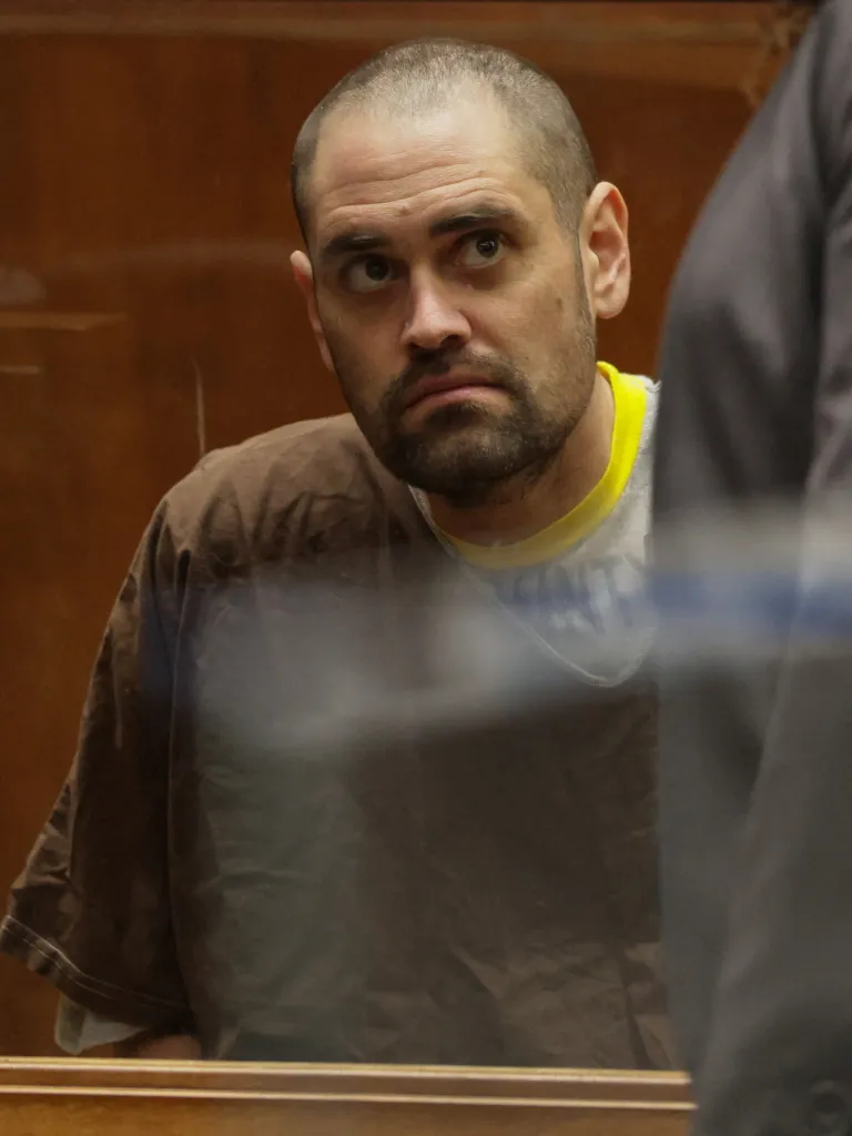 Nick Reiner during his arraignment in Los Angeles County Superior Court.