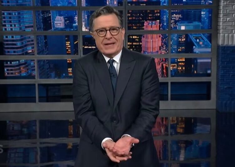 Stephen Colbert Balks at Trump’s Board of Peace