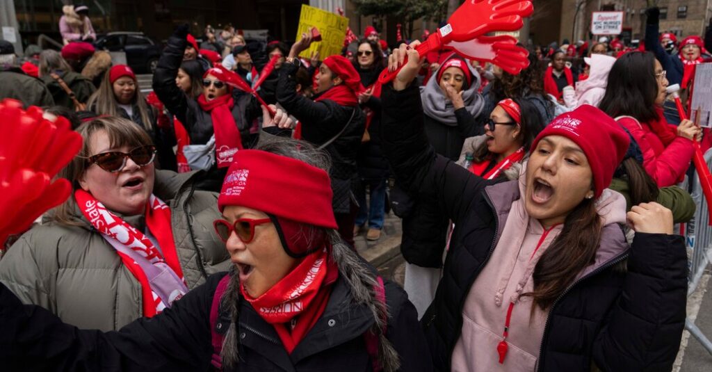 6 Weeks Later, These Nurses Are Still on Strike. But They’re Frustrated.