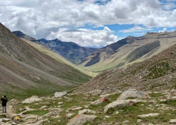 Short of Breath, but Finding Peace, at 18,000 Feet