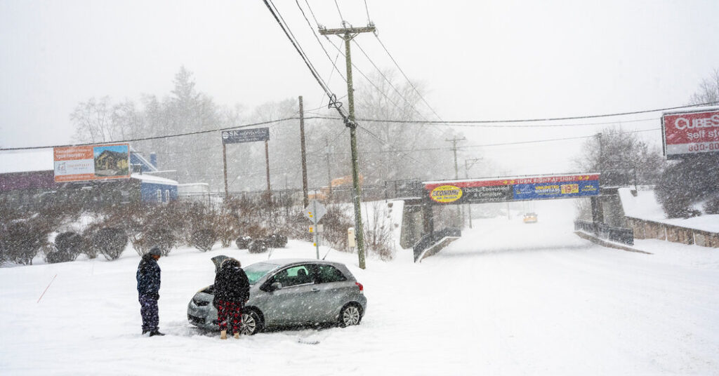 Blizzard Warnings Issued for Swath of East Coast, Including N.Y.C.