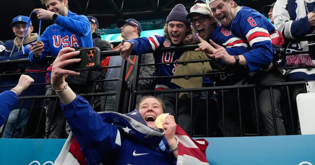 Women’s Olympic Hockey Gold Medalist Has Her Brothers’ Eccentric Support