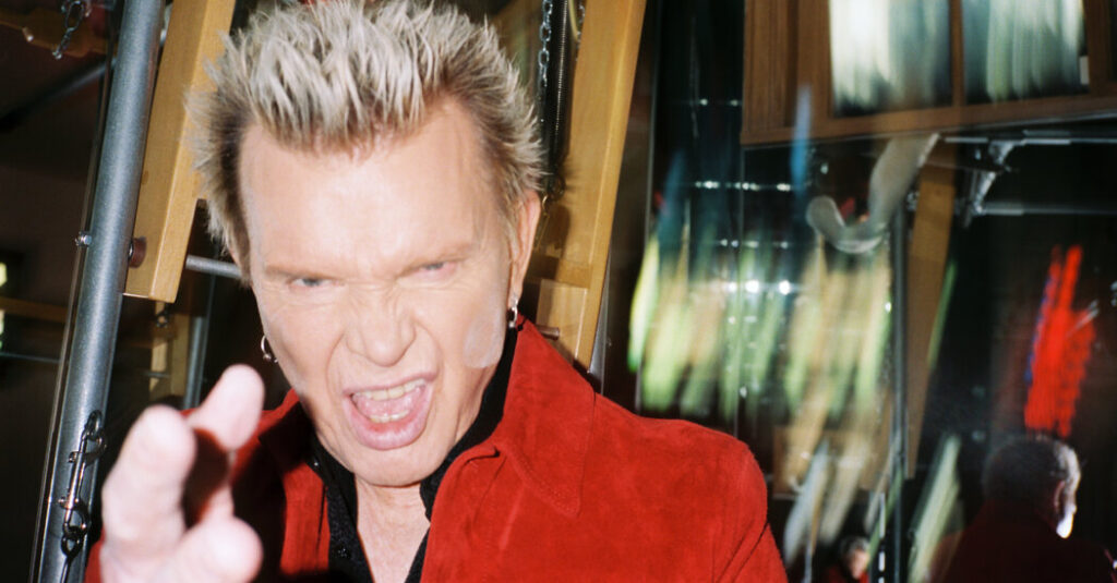 Billy Idol Had It All, and Then He ‘Lit It With Butane’