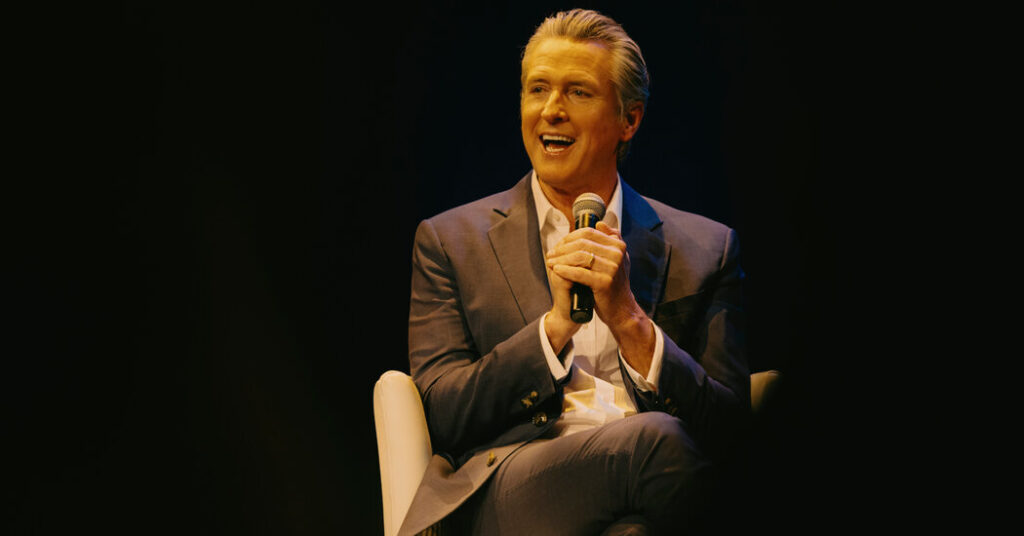 Newsom, Targeting Red States, Kicks Off Book Tour in Nashville