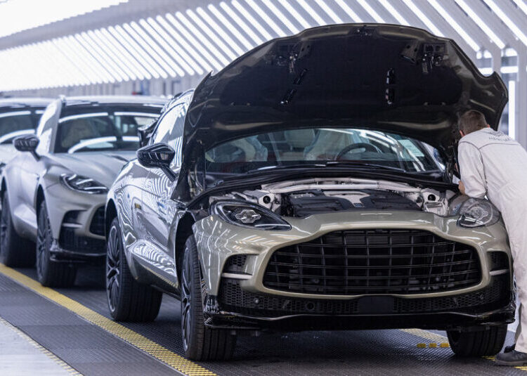 Blaming Tariffs, Aston Martin to Trim 20% of Its Work Force
