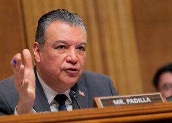 Senator Handcuffed After Interrupting Noem Will Give Spanish Rebuttal to Trump