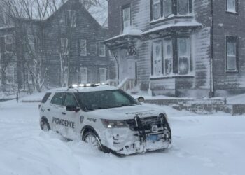 Monday’s Snowfall Shatters a Record in Rhode Island