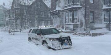 Monday’s Snowfall Shatters a Record in Rhode Island