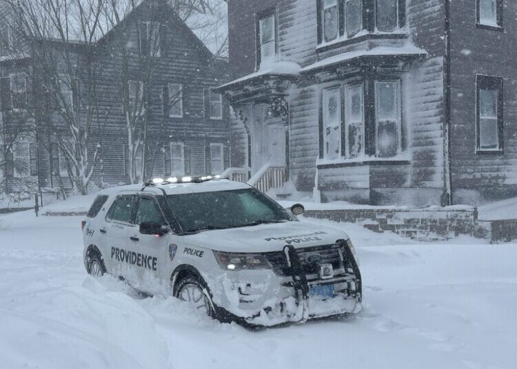 Monday’s Snowfall Shatters a Record in Rhode Island