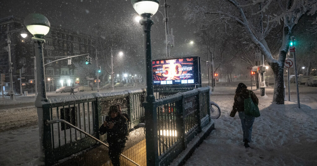 The Blizzard Has Snarled Transit in the Northeast