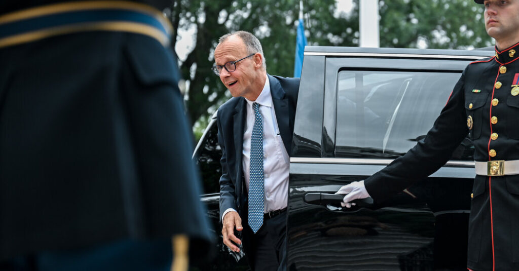 Germany’s Leader Heads to China and Walks a Tightrope Between Xi and Trump