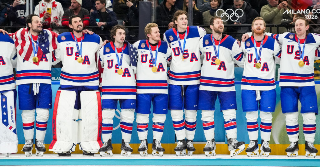 The U.S. Men’s Hockey Team Has Arrived in Washington