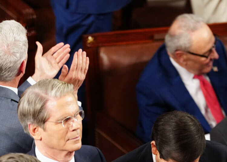 Rubio Was Looking at His Phone After Trump Praised Him in State of the Union Speech