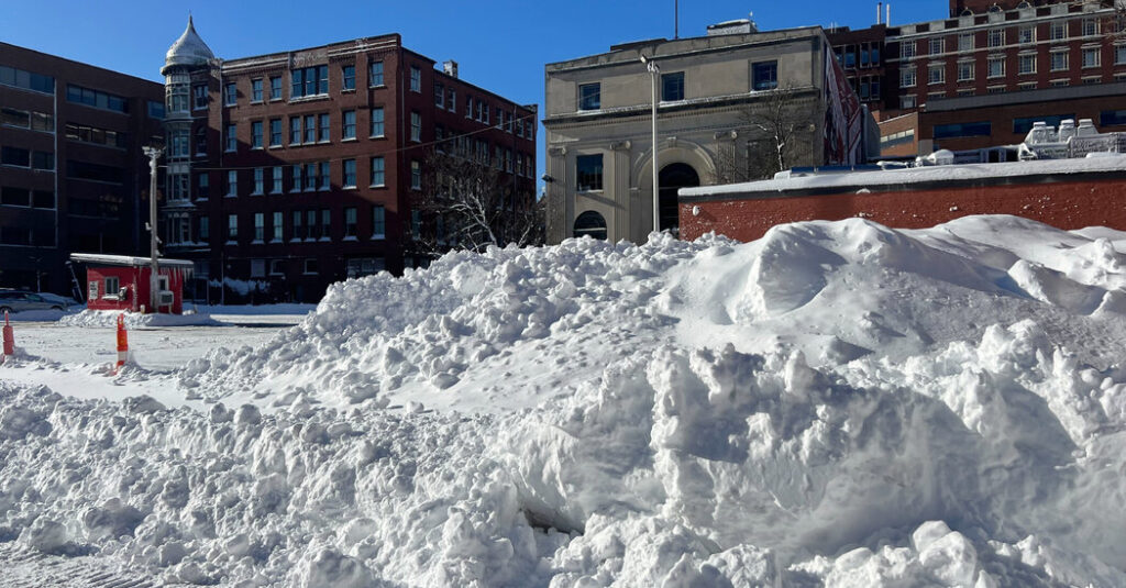 Power Outages Remain in New England After Record Snowfall