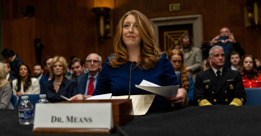 Surgeon General Nominee Sidesteps Questions on Vaccines at Senate Hearing