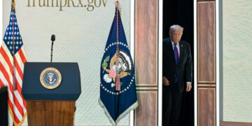 As More Products and Places Bear His Name, Trump Plays Coy