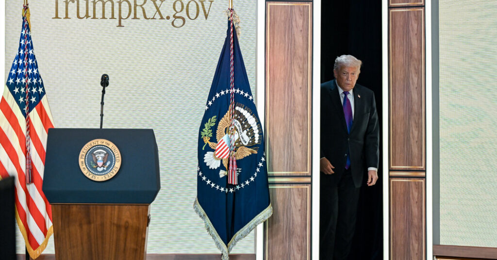 As More Products and Places Bear His Name, Trump Plays Coy