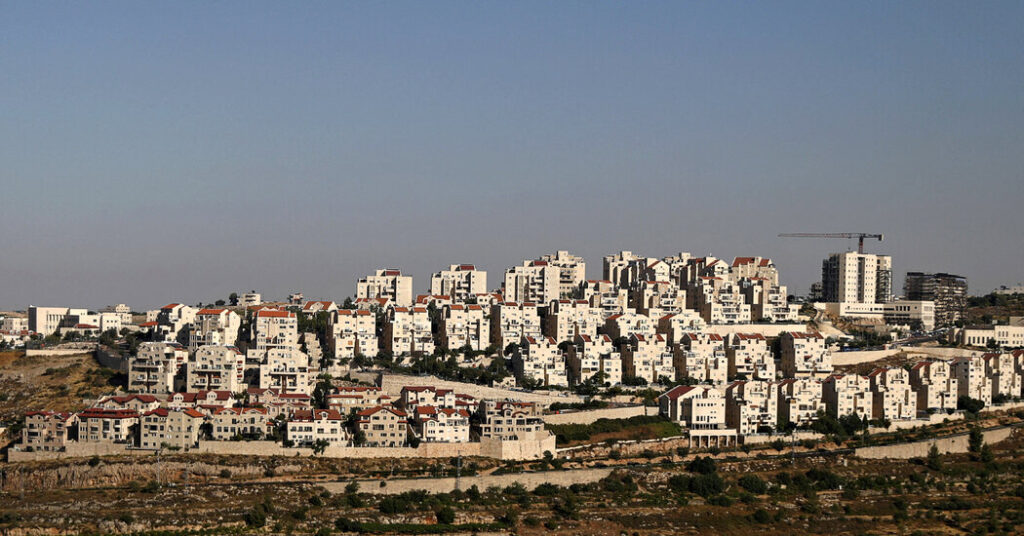 U.S. Will Offer Embassy Services in a West Bank Settlement for the First Time