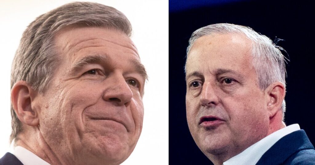 In N.C. Senate Race, Democrats Bet a Big Name Can Beat Trump’s Endorsement