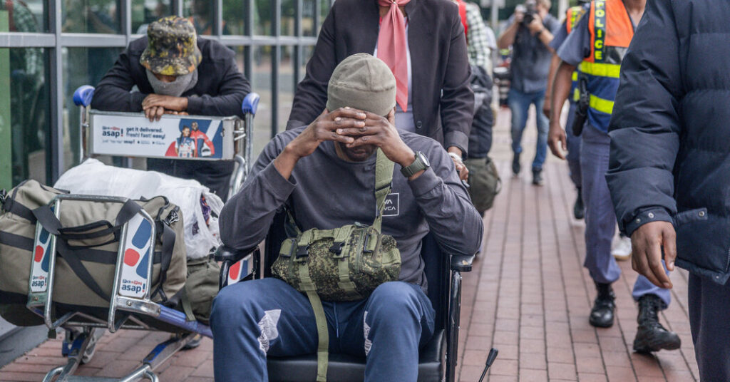 15 South Africans Duped Into Fighting for Russia in Ukraine Return Home